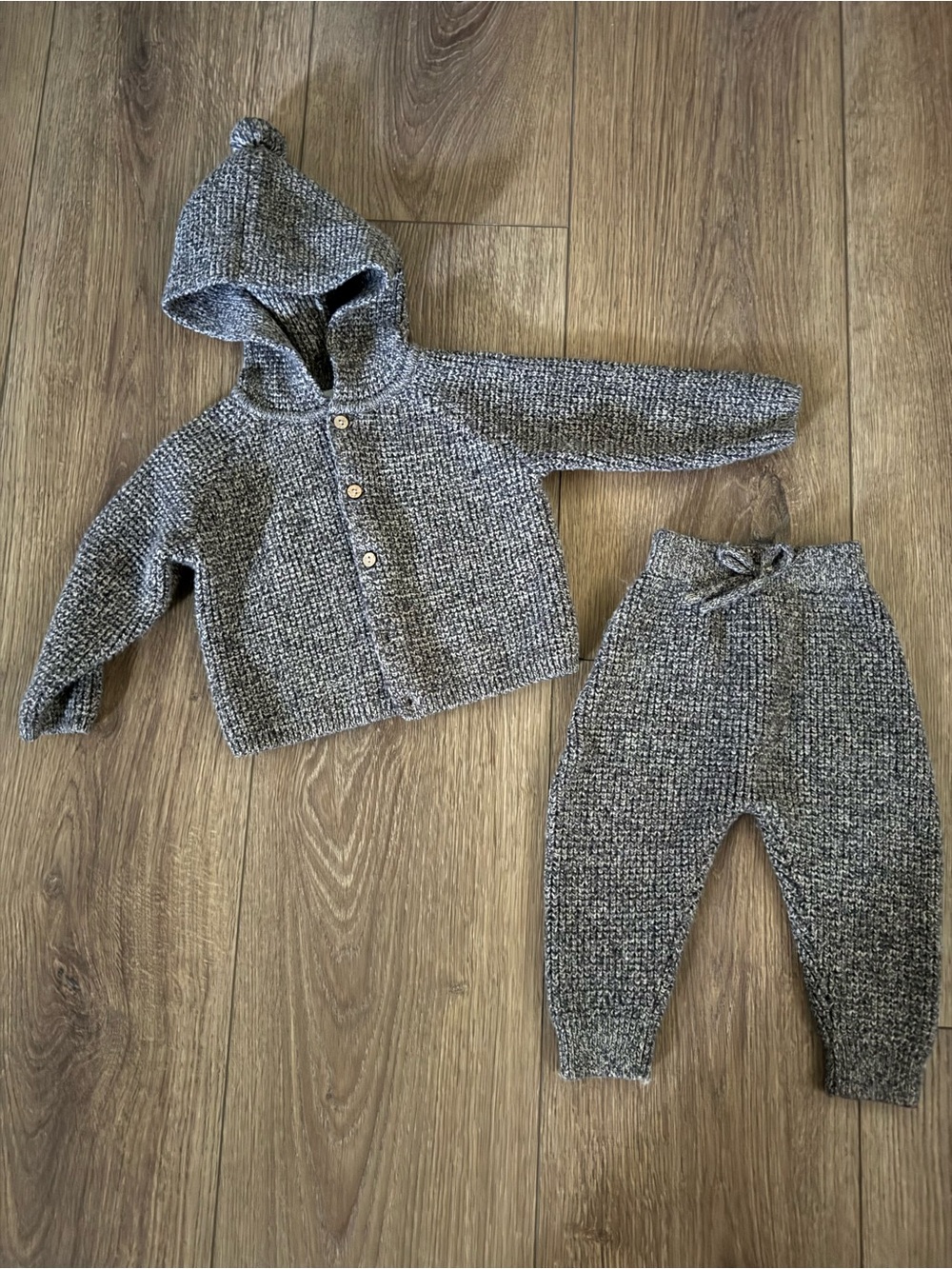 Rylee + Cru Tassel Sweater & Gable Pant in Washed Black